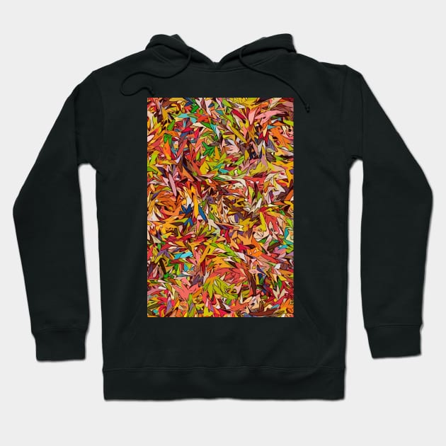 Comic Splatter Abstract Design Hoodie by love-fi